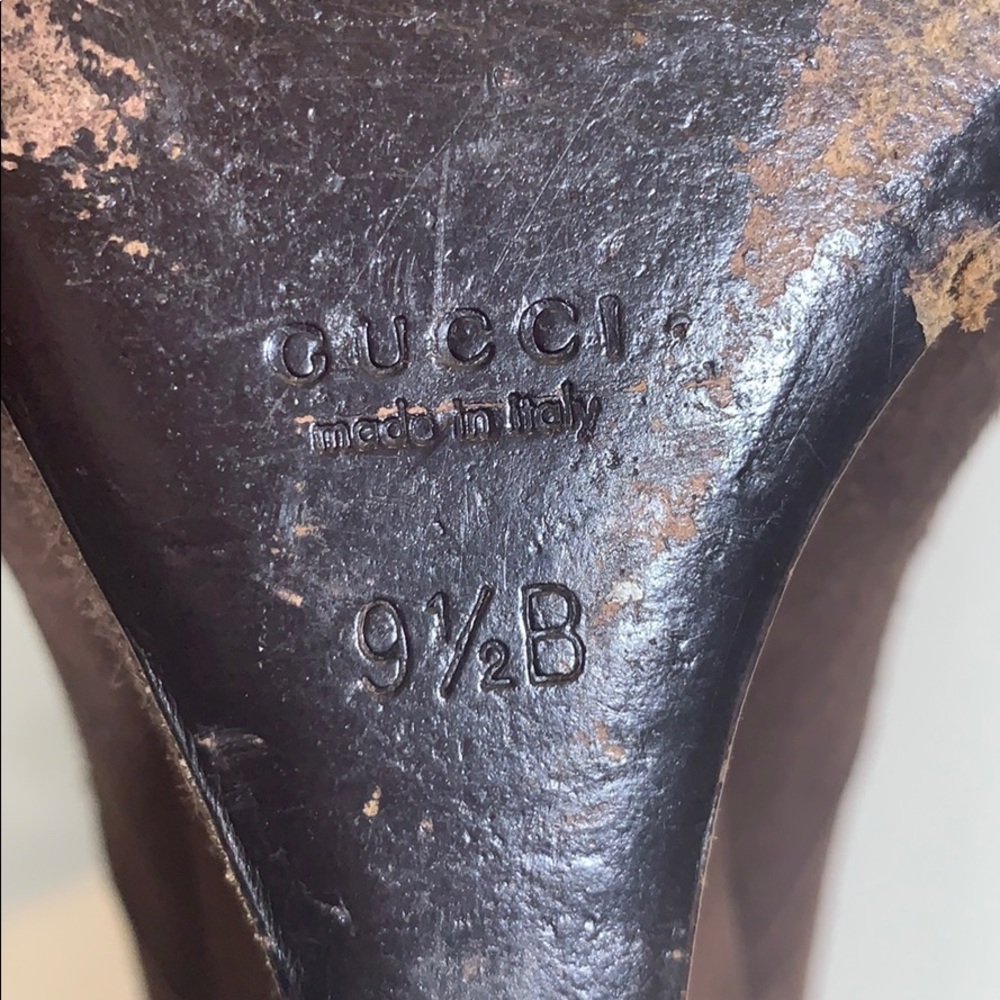 Gucci suede knee high boots - Picture 3 of 6